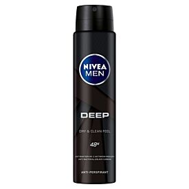 deo.nivea men deep  spray ml.150